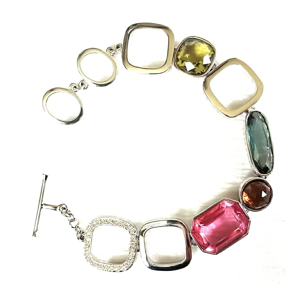 Swarovski multicolored crystal bracelet